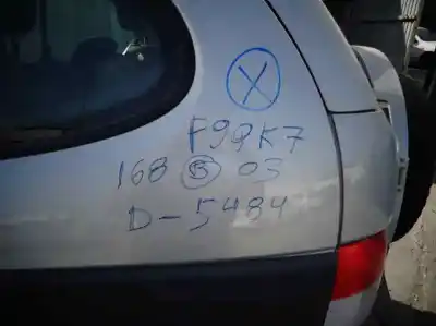 Scrapping Vehicle RENAULT                                            SCENIC RX4 (JA0)                                                                                                                                                                                                                                           1.9 dCi Salomon of the year 2003 powered F9Q K7