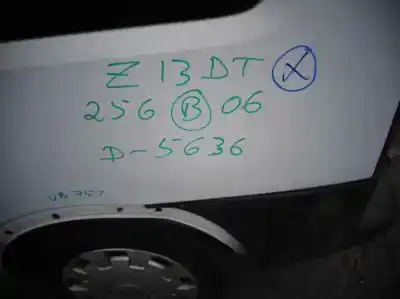 Veículo de Sucata OPEL COMBO Familiar do ano 2006 alimentado Z13DT