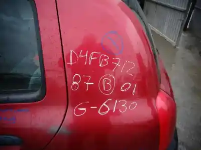 Утилизация автомобиля RENAULT CLIO II FASE II (B/CB0) года 2001 питание D4F B7