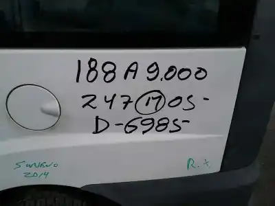 Veicolo di demolizione FIAT IDEA VAN (350_) JTD MULTIJET (350BXB1A) dell'anno 2005 alimentato 188A9000