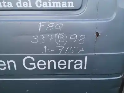 Véhicule à la ferraille RENAULT TRAFIC I F8Q de l'année 1998 alimenté F8Q