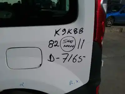 Veicolo di demolizione RENAULT KANGOO D/K9K B8 dell'anno 2011 alimentato K9K B8