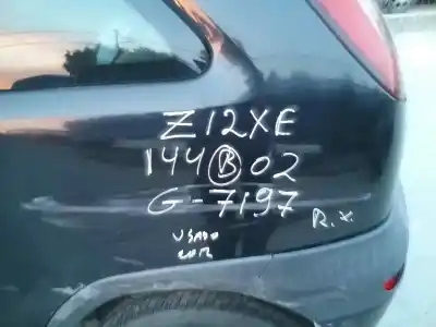 Scrapping Vehicle opel corsa c corsa c gasolina of the year 2002 powered z12xe