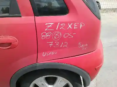 Scrapping Vehicle opel corsa c (x01) 1.2 twinport (f08, f68) of the year 2005 powered z12xep
