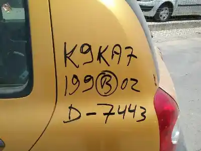 Здавання транспортного засобу renault clio ii fase ii (b/cb0) authentique року 2002 потужний k9k a7