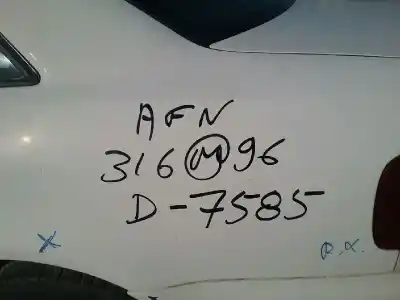 Veículo de Sucata audi a4 b5 (8d2) 1.9 tdi do ano 1996 alimentado afn