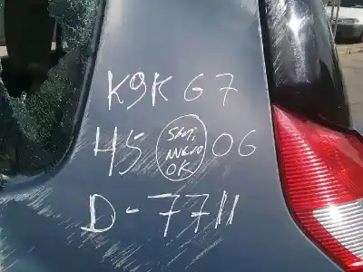 Scrapping Vehicle renault                                            scenic ii (jm)                                                                                                                                                                                                                                             d-k9k g7                                                                                                                                                                                                                                                   of the year 2006 powered k9k g7