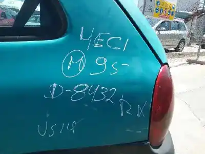 Scrapping Vehicle OPEL CORSA A CAIXA (S83) 1.5 D (F08. W5L) of the year 1995 powered 4EC1