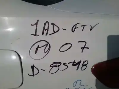 Veículo de Sucata TOYOTA COROLLA SEDÁN (_E15_) 2.0 D-4D (ADE150) do ano 2007 alimentado 1AD