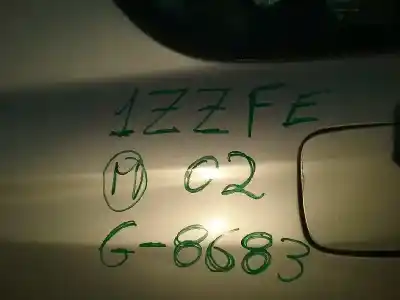 Scrapping Vehicle toyota rav4 (a2) 1zzfe of the year 2002 powered 1zzfe