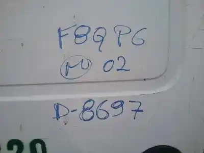 Scrapping Vehicle renault kangoo (f/kc0) kangoo of the year 2002 powered f8q p6