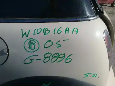 Scrapping Vehicle BMW MINI (R50,R53) W10B16AA of the year 2005 powered W10B16AA