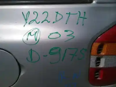 Scrapping Vehicle opel                                               frontera b                                                                                                                                                                                                                                                 2.2 16v dti                                                                                                                                                                                                                                                of the year 2003 powered y22dth