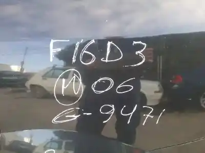 Scrapping Vehicle CHEVROLET LACETTI 1.6 16V G F16D3 109 CV of the year 2006 powered F16D3