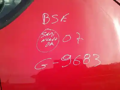 Scrapping Vehicle SEAT LEON (1P1) Reference of the year 2007 powered BSE