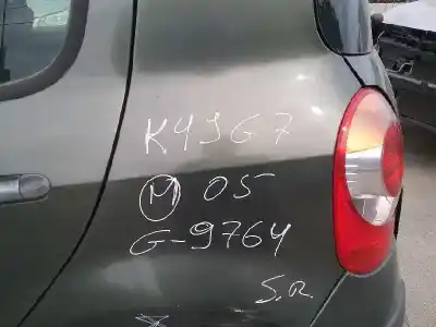 Scrapping Vehicle RENAULT MODUS K4J G7 of the year 2005 powered K4J G7