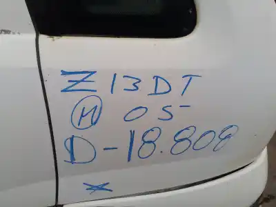 Утилизация автомобиля opel corsa c corsa c gasolina года 0 питание z13dt