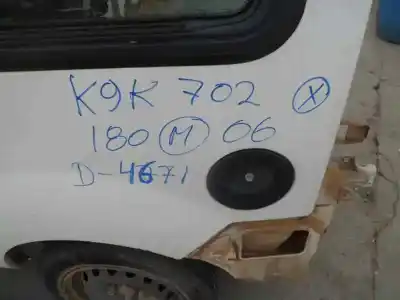 Scrapping Vehicle RENAULT KANGOO (F/KC0) 1.5 dCi Diesel of the year 2006 powered K9K702