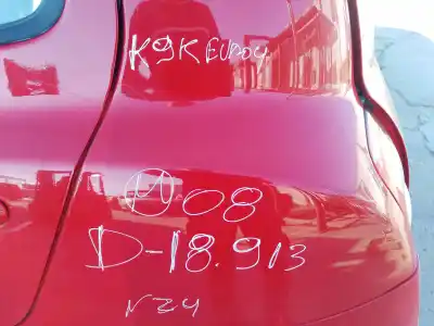 Véhicule à la ferraille NISSAN MICRA  de l'année 0 alimenté K9K EURO 4