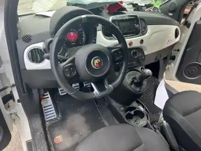 Scrapping Vehicle abarth nuova 500 (150) 595 of the year 2018 powered 312b4000