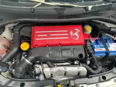 Scrapping Vehicle abarth nuova 500 (150) 595 of the year 2018 powered 312b4000