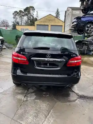 Veículo de Sucata mercedes-benz clase b (w246) b 180 cdi be (246.200) 109 cv / 80 kw do ano 2013 alimentado 651901