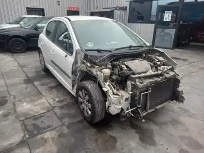 Veicolo di demolizione peugeot 207 premium dell'anno 2009 alimentato 9hx