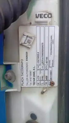 Veicolo di demolizione iveco eurocargo tector 5.9 diesel dell'anno 2000 alimentato 