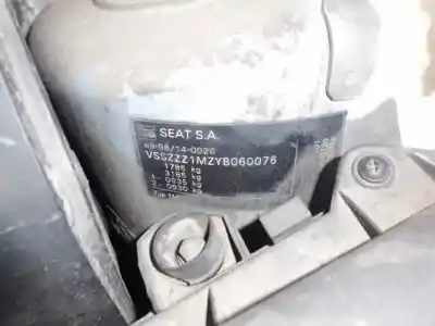 Veículo de Sucata seat toledo (1m2) select do ano 1999 alimentado ahf