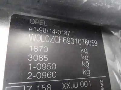 Veículo de Sucata opel vectra c berlina club do ano 2003 alimentado z18xe