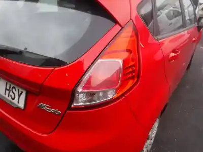 Scrapping Vehicle ford fiesta (ccn) titanium of the year 2013 powered tzja