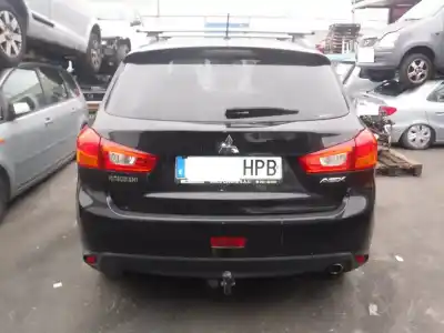 Véhicule à la ferraille mitsubishi asx (ga0w) kaiteki 4wd de l'année 2013 alimenté 4n13