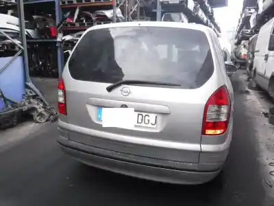 Scrapping Vehicle opel zafira a blue line of the year 2005 powered y22dtr