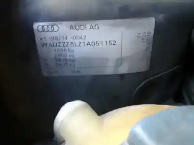 Scrapping Vehicle audi a3 (8l) 1.6 ambiente of the year 2001 powered avu