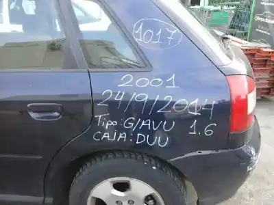 Scrapping Vehicle audi a3 (8l) 1.6 ambiente of the year 2001 powered avu