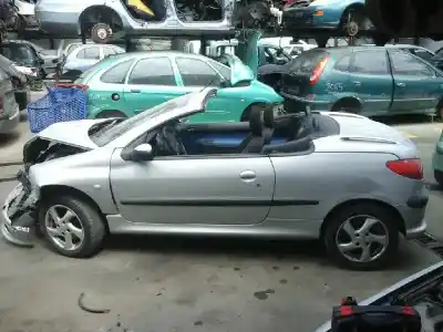 Veicolo di demolizione peugeot 206 cc cc dell'anno 2002 alimentato nfutu5jp4