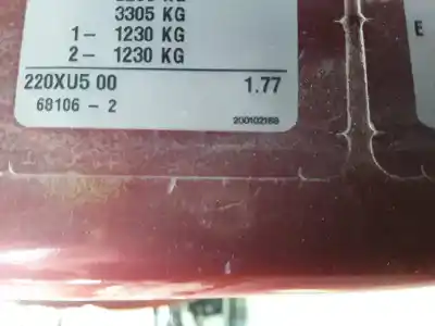 Scrapping Vehicle fiat scudo (222) motor 1.9 ltr. - 51 kw diesel of the year 2003 powered d9b
