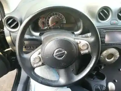 Vehículo de desguace nissan micra (k13) tekna del año 2011 con motor hr12de