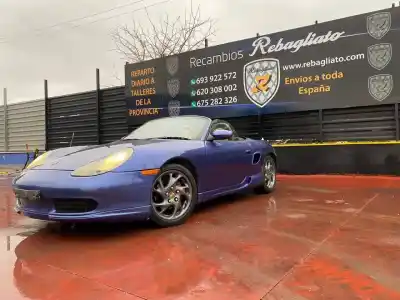 Scrapping Vehicle porsche boxster (typ 986) básico of the year 2001 powered m9620