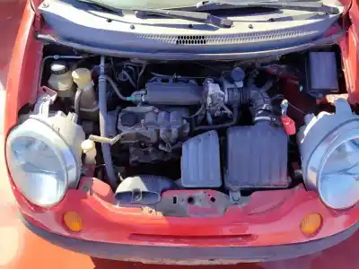 Sloopvoertuig daewoo matiz cd van het jaar 2001 aangedreven f8cv-g