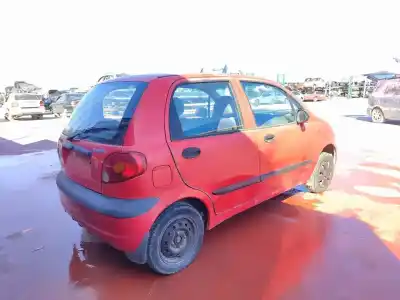 Sloopvoertuig daewoo matiz cd van het jaar 2001 aangedreven f8cv-g