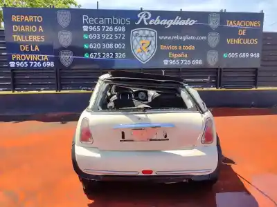 Scrapping Vehicle bmw mini (r50,r53) cooper of the year 2001 powered w10b16a