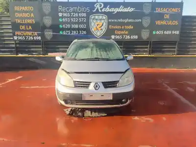 Scrapping Vehicle renault scenic ii confort authentique of the year 2001 powered k9k724