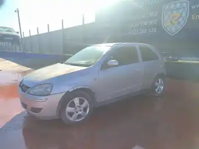 Scrapping Vehicle opel corsa c blue line of the year 2001 powered z13dt