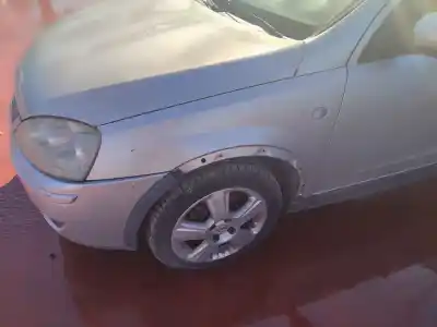 Scrapping Vehicle opel corsa c blue line of the year 2001 powered z13dt