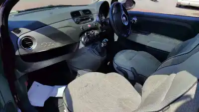 Veículo de Sucata fiat 500 cabrio (150) lounge 86 cv / 63 kw do ano 2011 alimentado 310a1027