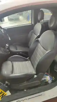 Veículo de Sucata fiat 500 cabrio (150) bydiesel 86 cv / 63 kw do ano 2011 alimentado 