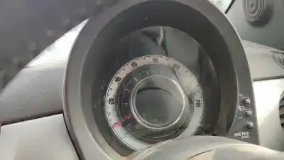 Veículo de Sucata fiat 500 cabrio (150) bydiesel 86 cv / 63 kw do ano 2011 alimentado 