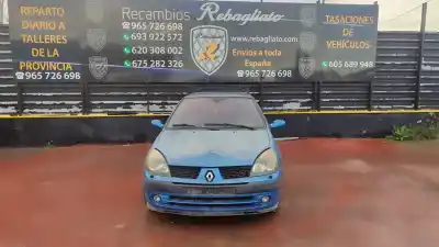 Утилизация автомобиля renault clio ii fase ii (b/cb0) base authentique 75 cv / 55 kw года 2001 питание g/ d4f b7