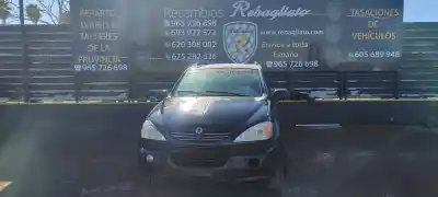 Scrapping Vehicle ssangyong kyron 200 xdi limited of the year 2001 powered d20dt